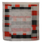 Costume National Elegant Checkered Silk Scarf