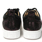 Christian Louboutin Version Black Happy Rui Spikes Flat Shoes