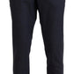 Domenico Tagliente Sophisticated Black Dress Pants for Men