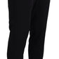 Domenico Tagliente Sophisticated Black Dress Pants for Men