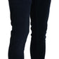 Acht Chic Blue Straight Fit Corduroy Jeans