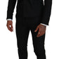 Dolce & Gabbana Elegant Black Martini Suit for the Modern Man