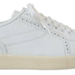 Dolce & Gabbana Elegant White Low Top Oxford Sneakers