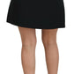 Dolce & Gabbana Elegant High Waist A-Line Mini Skirt