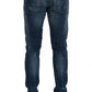 Frankie Morello Chic Slim Fit Blue Wash Jeans