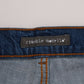 Frankie Morello Chic Slim Fit Blue Wash Jeans