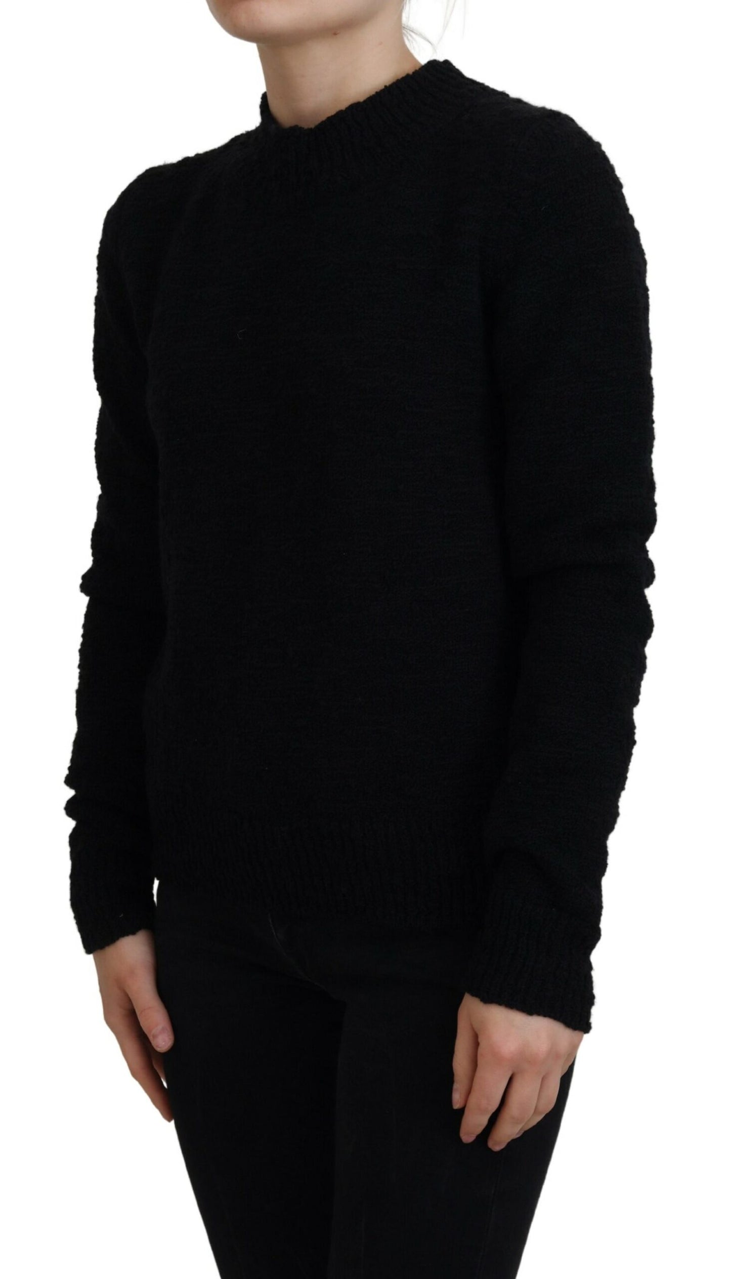 Dolce & Gabbana Elegant Virgin Wool Pullover Sweater