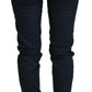 Acht Chic Low Waist Skinny Jeans in Blue