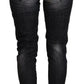 Fiorucci Chic Black Low Waist Skinny Jeans