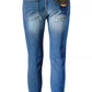 Yes Zee Chic Slim Fit Men's Jeans - Versatile Blue Denim