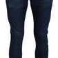 Acht Exquisite Tapered Italian Denim in Blue