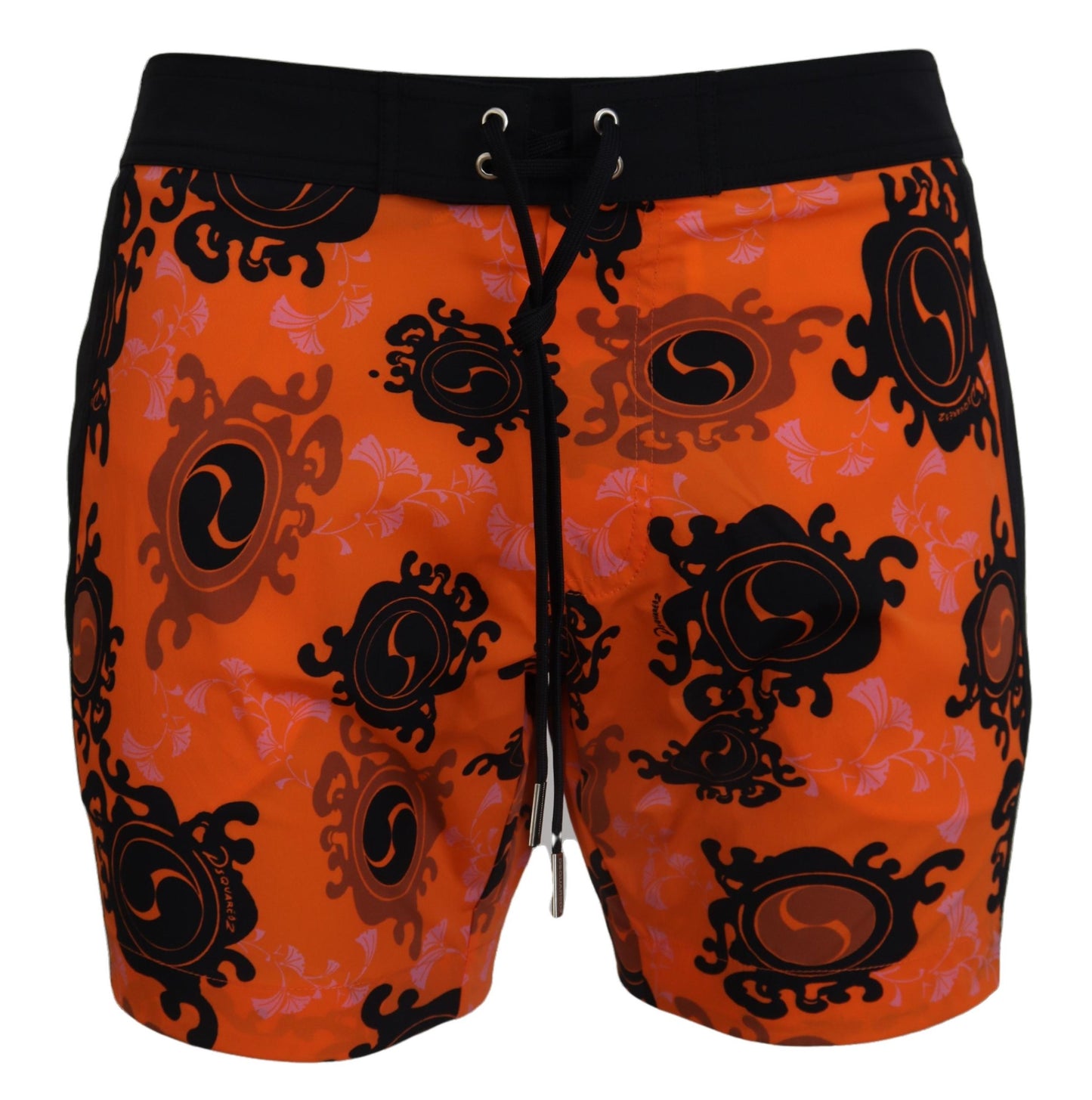 Dsquared² Chic Orange Swim Shorts Boxer for Men