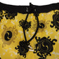 Dsquared² Yellow Block Print Swim Shorts Boxer