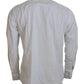 Dolce & Gabbana Exquisite White Cotton Formal Shirt