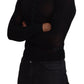 Dolce & Gabbana Elegant Black Cashmere Pullover Sweater