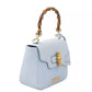 Baldinini Trend Light Blue Polyurethane Women Crossbody Bag