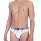 Bikkembergs White Cotton Mens Brief