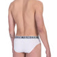 Bikkembergs White Cotton Mens Brief