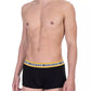 Bikkembergs Black Cotton Men Underwear Trunk Pack