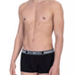 Bikkembergs Black Cotton Men Underwear Trunk Pack