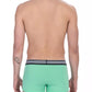 Bikkembergs Green Cotton Men Trunk