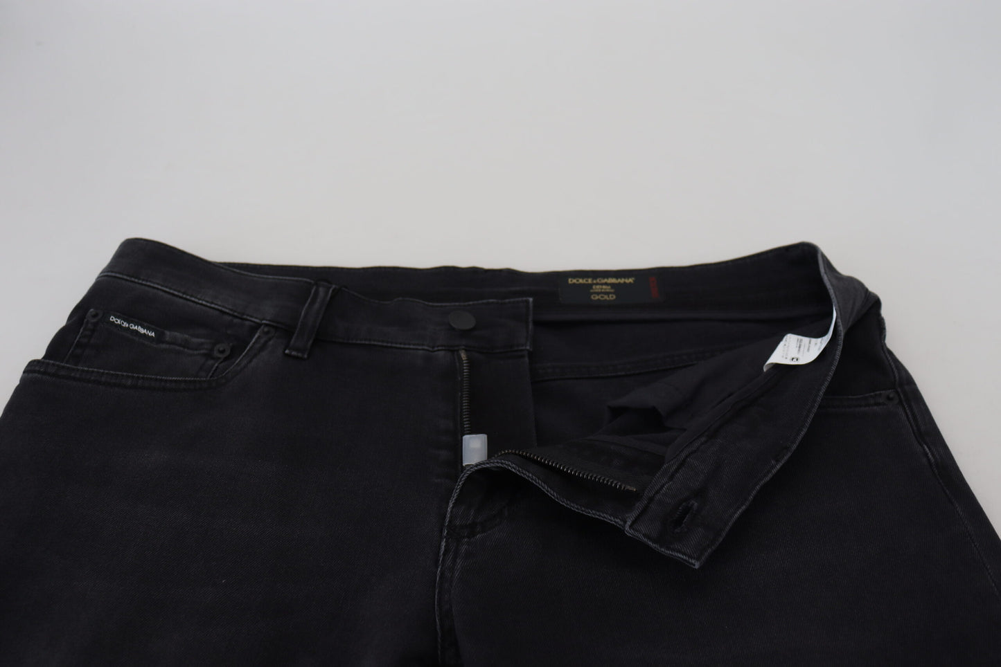 Dolce & Gabbana Chic Black Skinny Denim Jeans