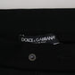 Dolce & Gabbana Elegant Black Jogger Pants in Luxe Wool Blend