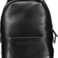 Calvin Klein Black Polyester Men Backpack