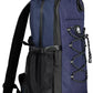 La Martina Blue Polyester Men Backpack