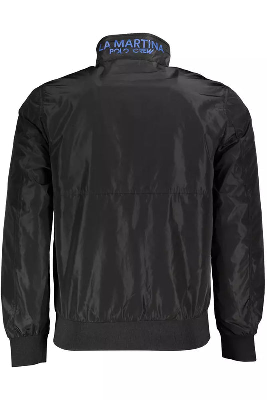 La Martina Timeless Black Long Sleeve Jacket