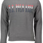 U.S. POLO ASSN. Classic Gray Cotton Crew Neck Sweater