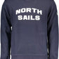 North Sails Blue Cotton Men Sweater