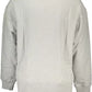 Tommy Hilfiger Chic Gray Crew Neck Embroidered Sweatshirt