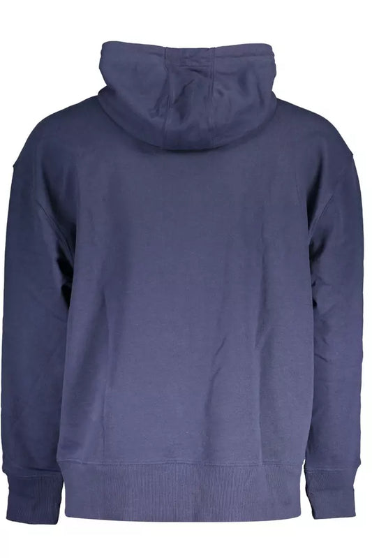 Tommy Hilfiger Chic Blue Hooded Logo Sweatshirt