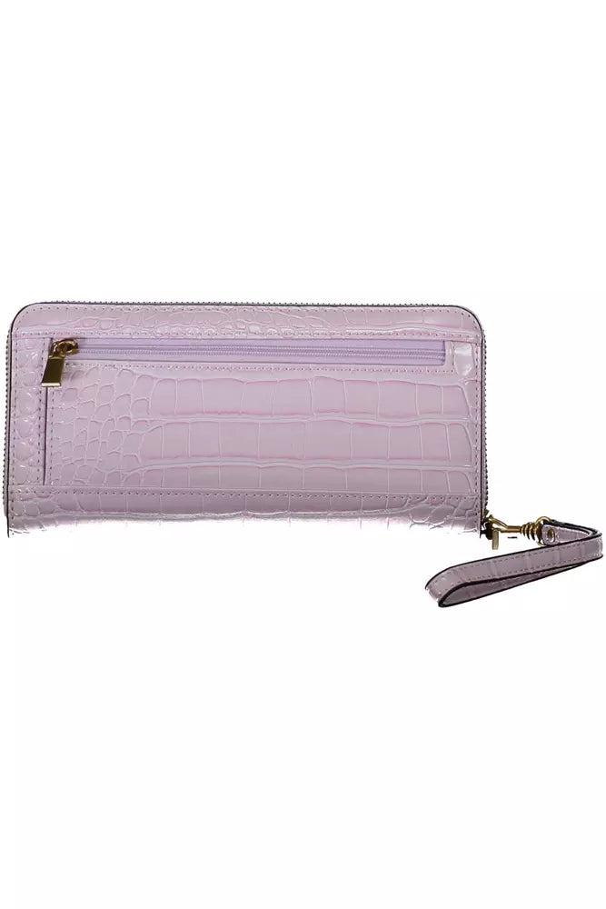 Guess Jeans Pink Polyethylene Women Wallet