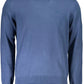 North Sails Blue Cotton Men Sweater