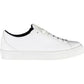 Tommy Hilfiger Chic White Lace-Up Sneakers with Logo Detail