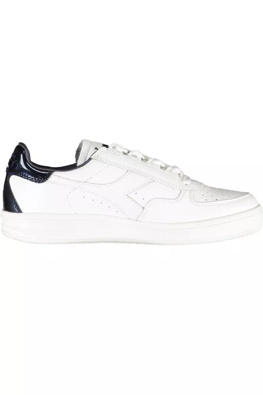 Diadora White Leather Women Sneaker