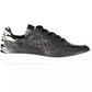 Diadora Black Leather Womens Sneaker