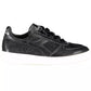 Diadora Black Leather Women Sneaker