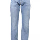 Gant Light Blue Cotton Men Jean