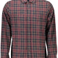 Gant Elegant Long-Sleeved Brown Cotton Shirt