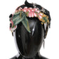 Dolce & Gabbana Elegant Crystal-Embellished Floral Headband