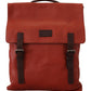 Dolce & Gabbana Elegant Calfskin Leather Backpack in Orange