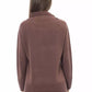 Alpha Studio Brown Merino Wool Women Sweater