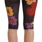 Dolce & Gabbana Elegant Floral Print High Waist Leggings