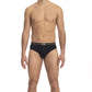 Cavalli Class Blue Cotton Men Underwear Tri-Pack