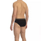 Cavalli Class Black Cotton Men Underwear Set