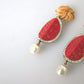 Dolce & Gabbana Radiant Red Watermelon Clip-On Earrings