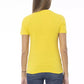 Baldinini Trend Yellow Cotton Women T-Shirt